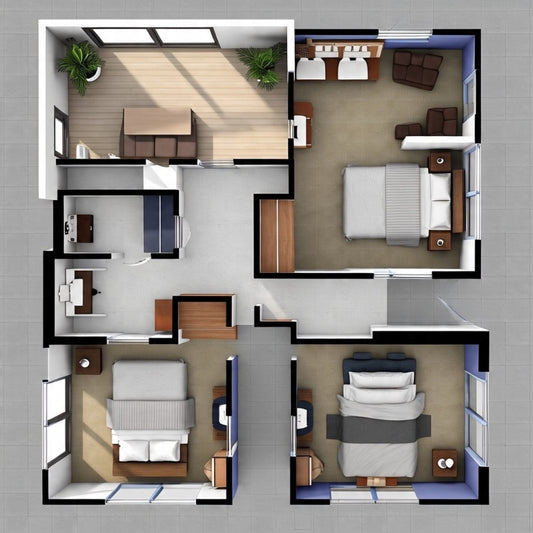 3 Bedroom Deep Clean